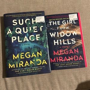 Megan Miranda book bundle both read once in good condition
